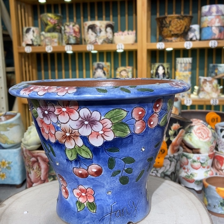 红陶景德镇艺术手绘作品