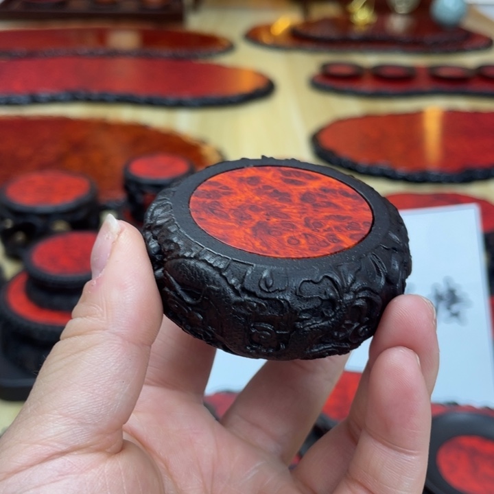 东非黑黄檀（紫光檀）【****】4个