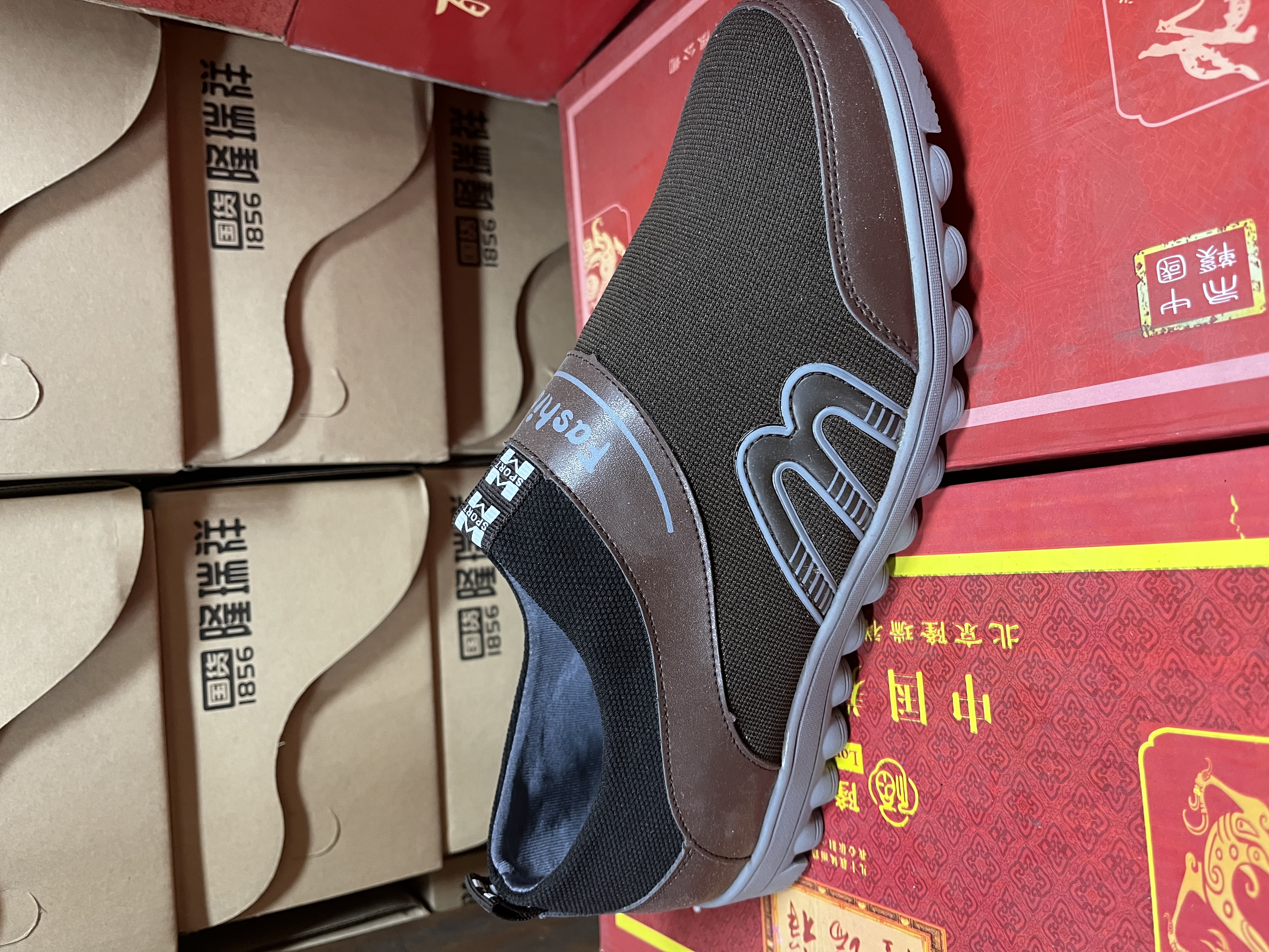 春秋款中老年休闲鞋老北京布鞋男款布鞋爸爸鞋舒适布鞋m15