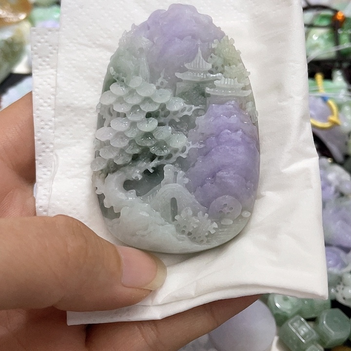 定制翡翠未镶嵌悦*天然