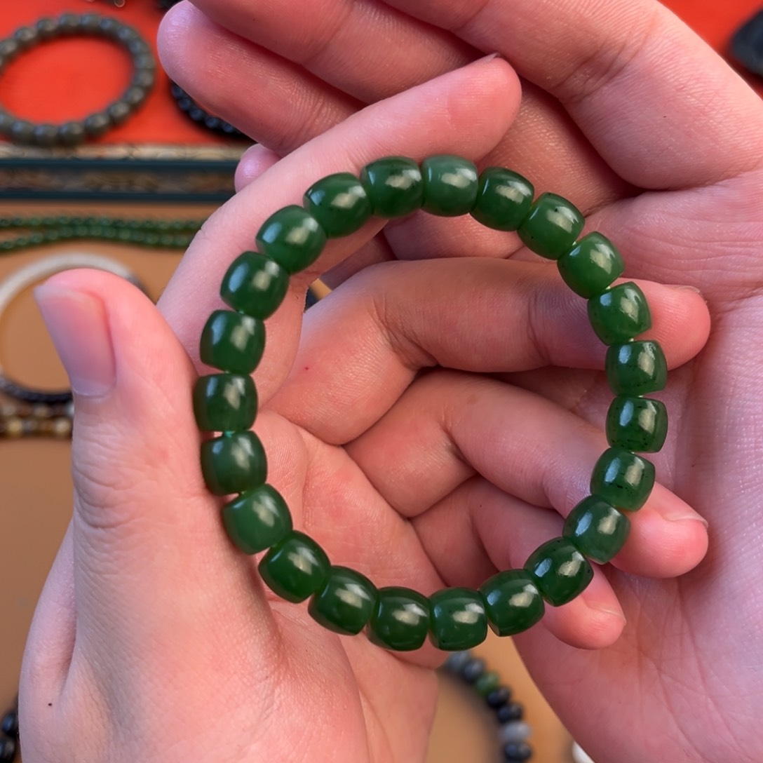 和田玉颈饰未镶嵌@**雪