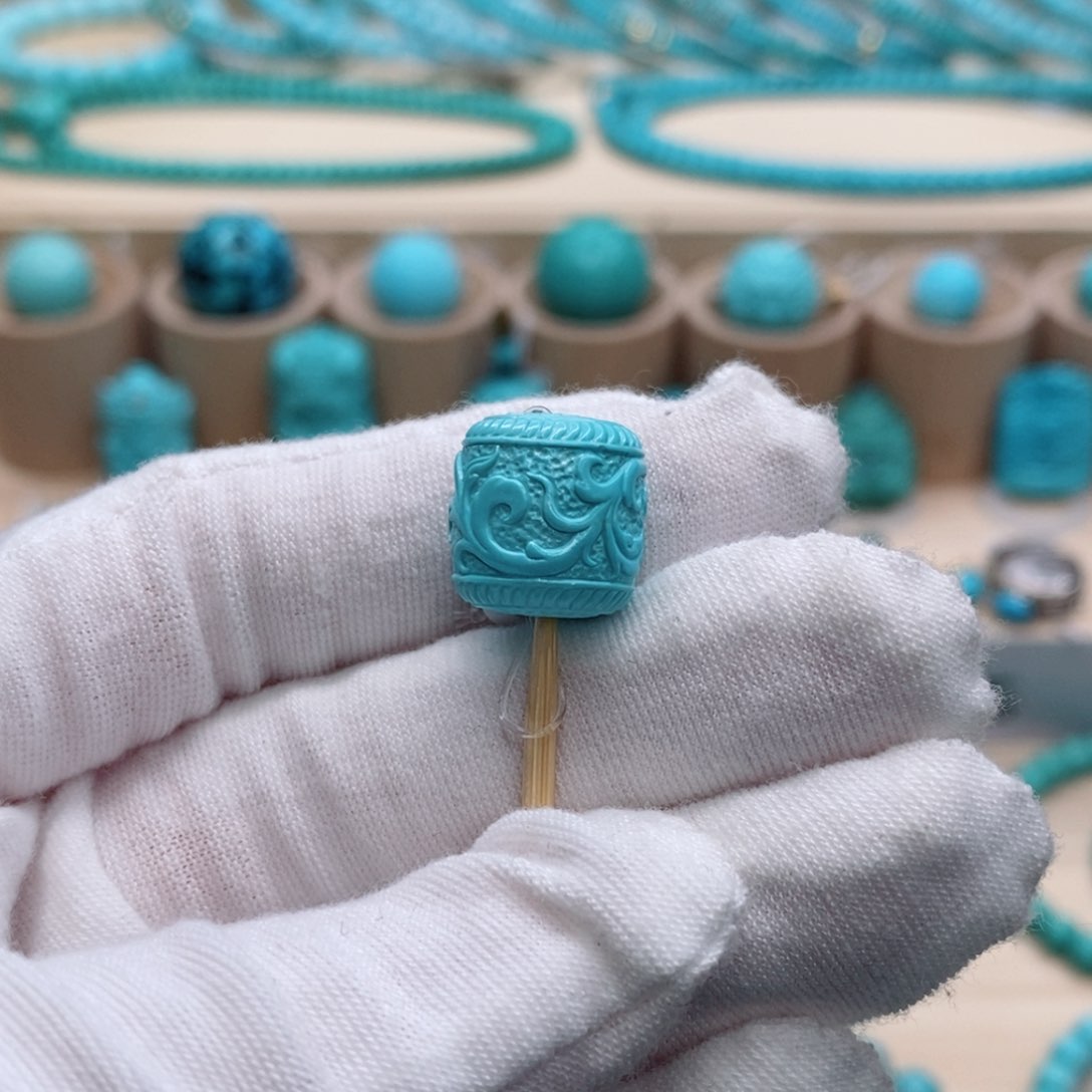 绿松石珠宝奇石未镶嵌