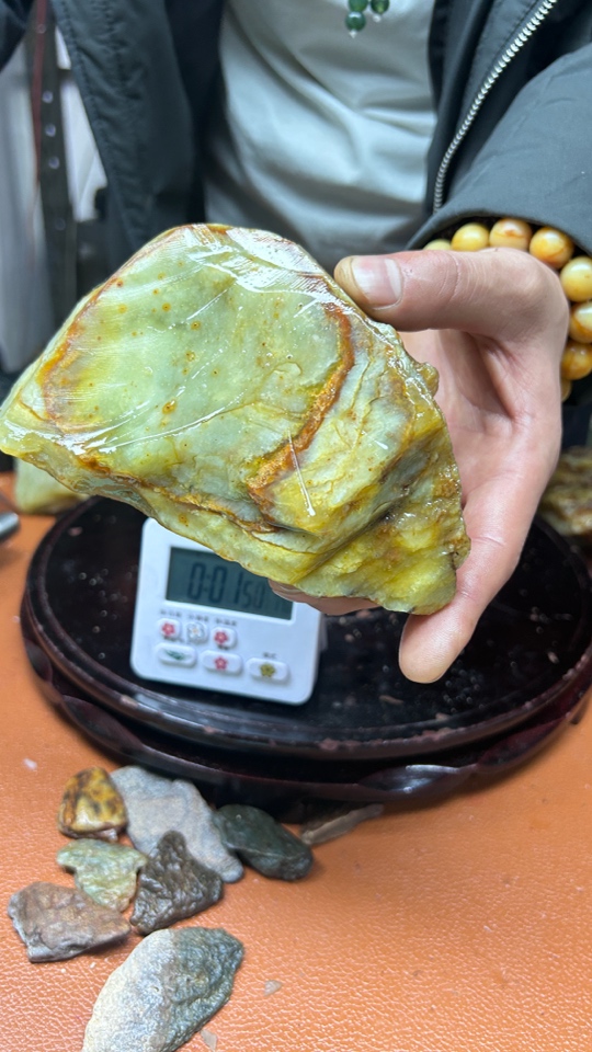 天然花玉原石多样性发货4