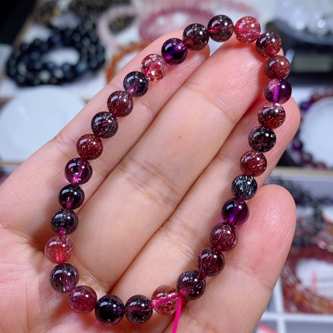 水晶手链未镶嵌苏*妈