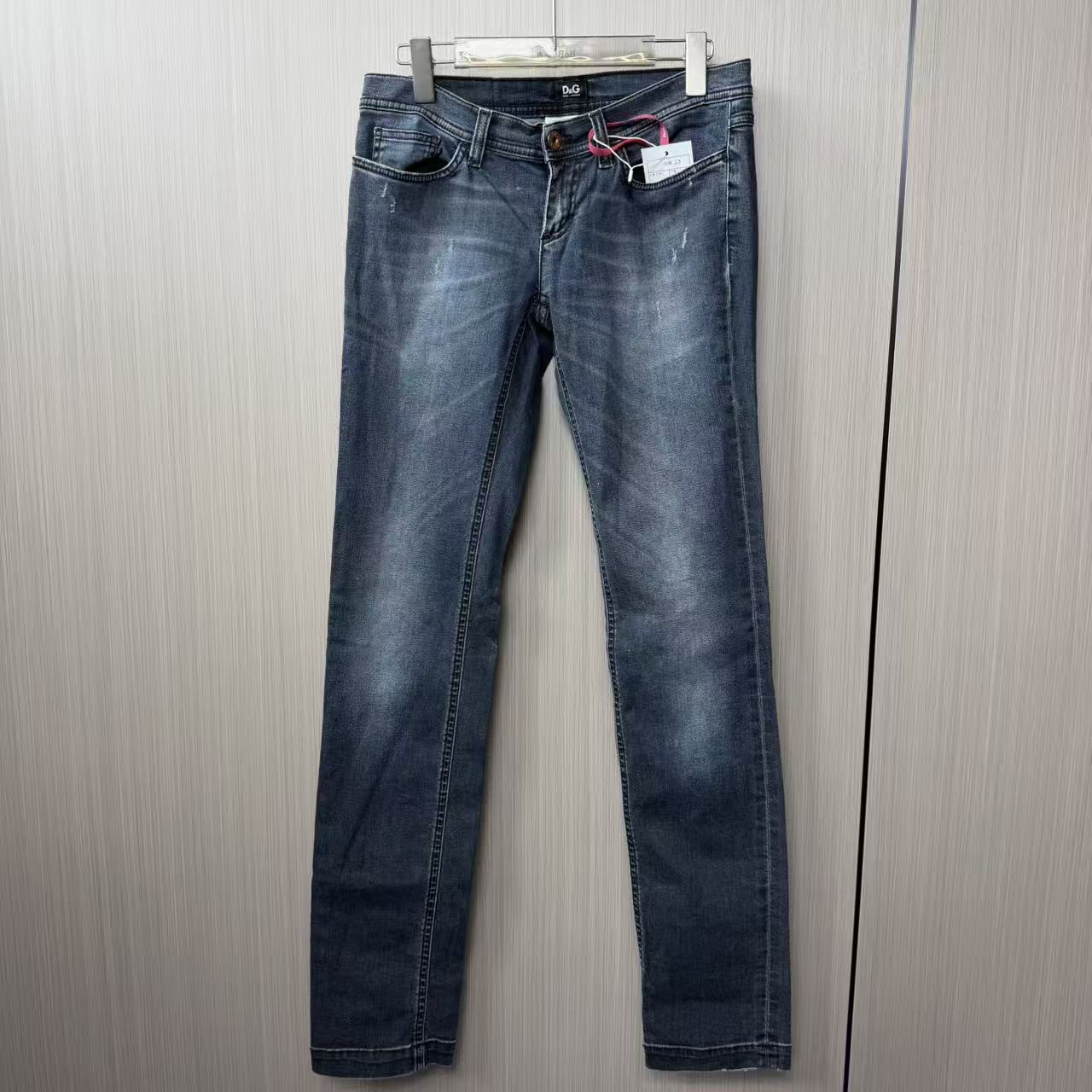 99新 maje DG 经典水洗 牛仔长裤 28码/Y01174