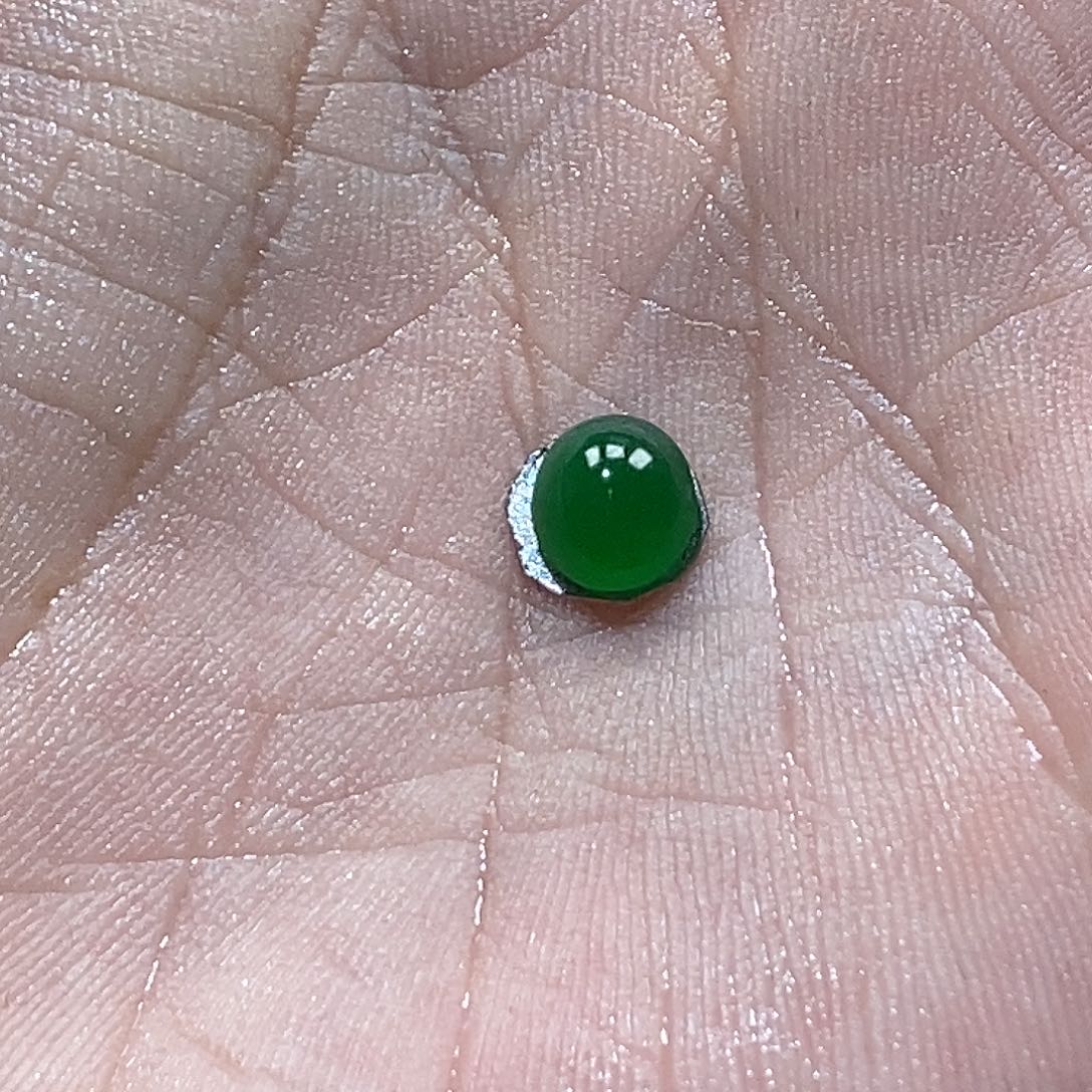 翡翠银S925镶嵌颈饰