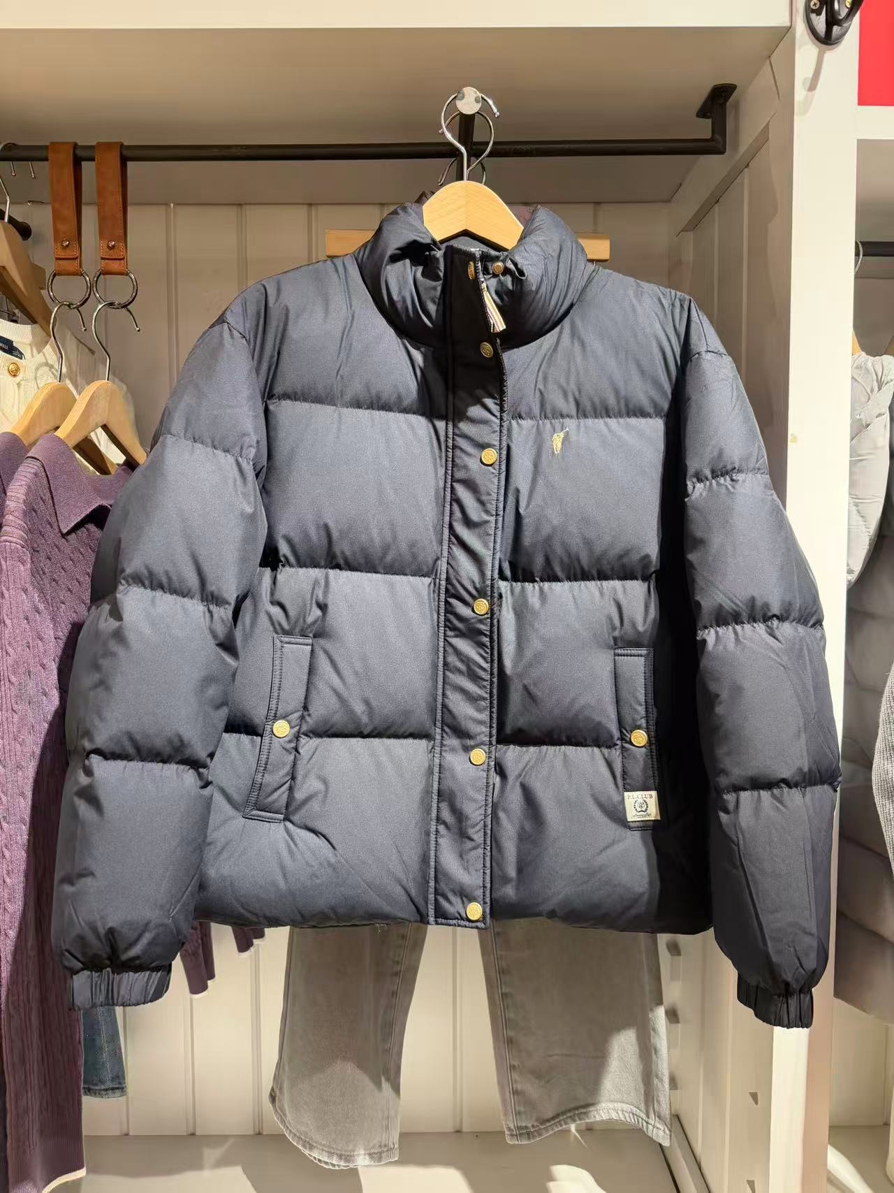 POLOWALK25年新品女士短款羽绒服保暖经典休闲百搭