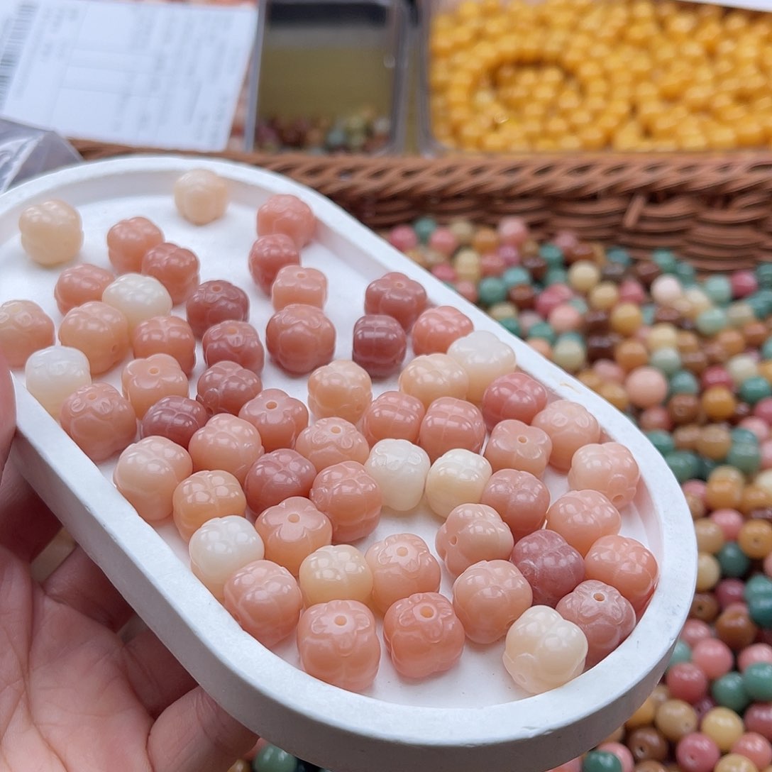 白玉菩提吊坠c12mm/22颗