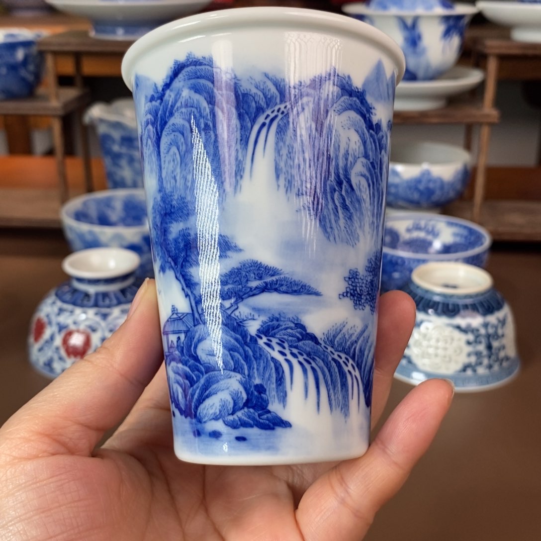 景德镇陶瓷手工手绘