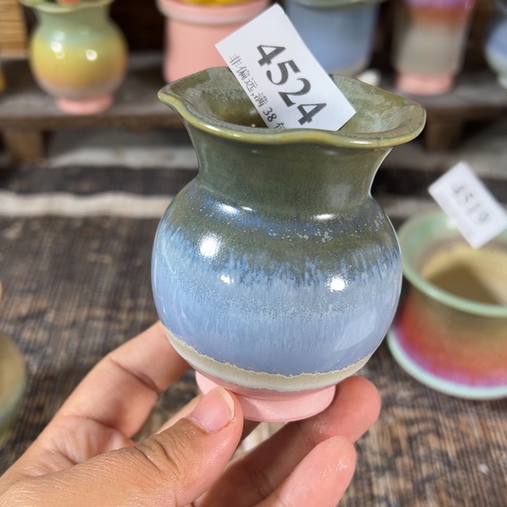 口5高8 手工花盆满30包邮