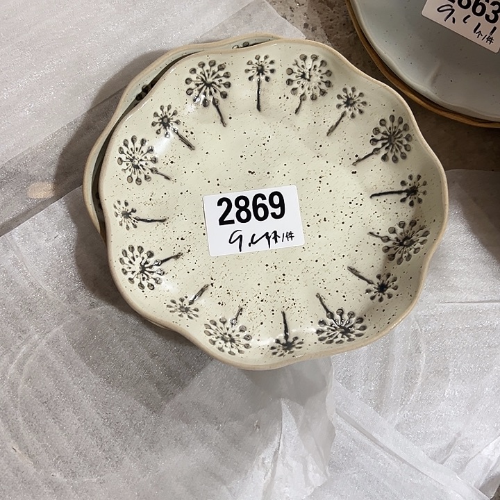 搪瓷外贸陶瓷微瑕2869