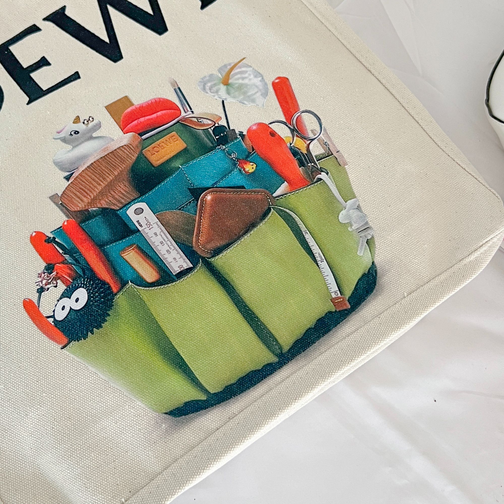 明星同款-展会重磅托特帆布包=