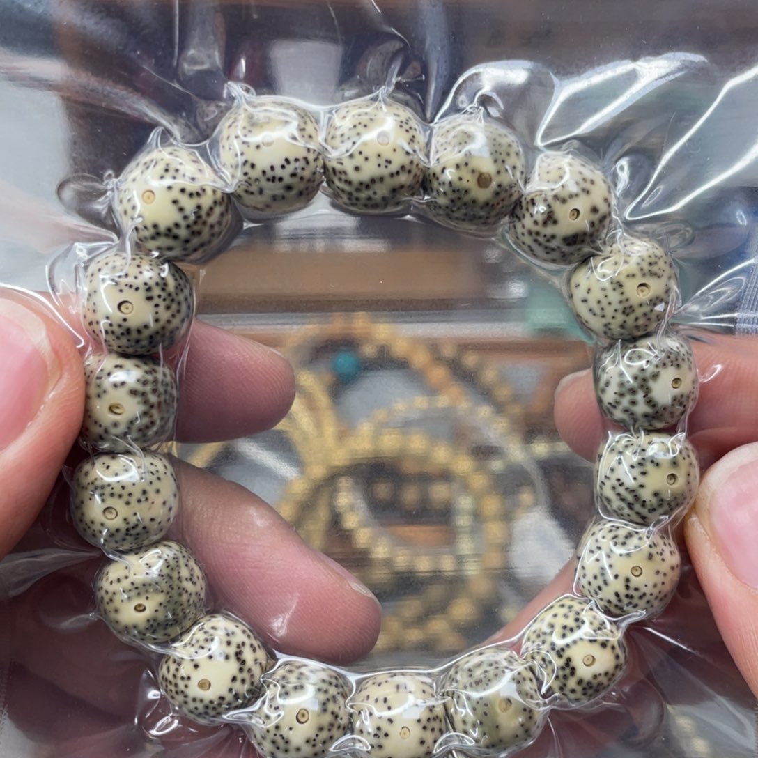 手串星月菩提13*12石玉料大尺寸
