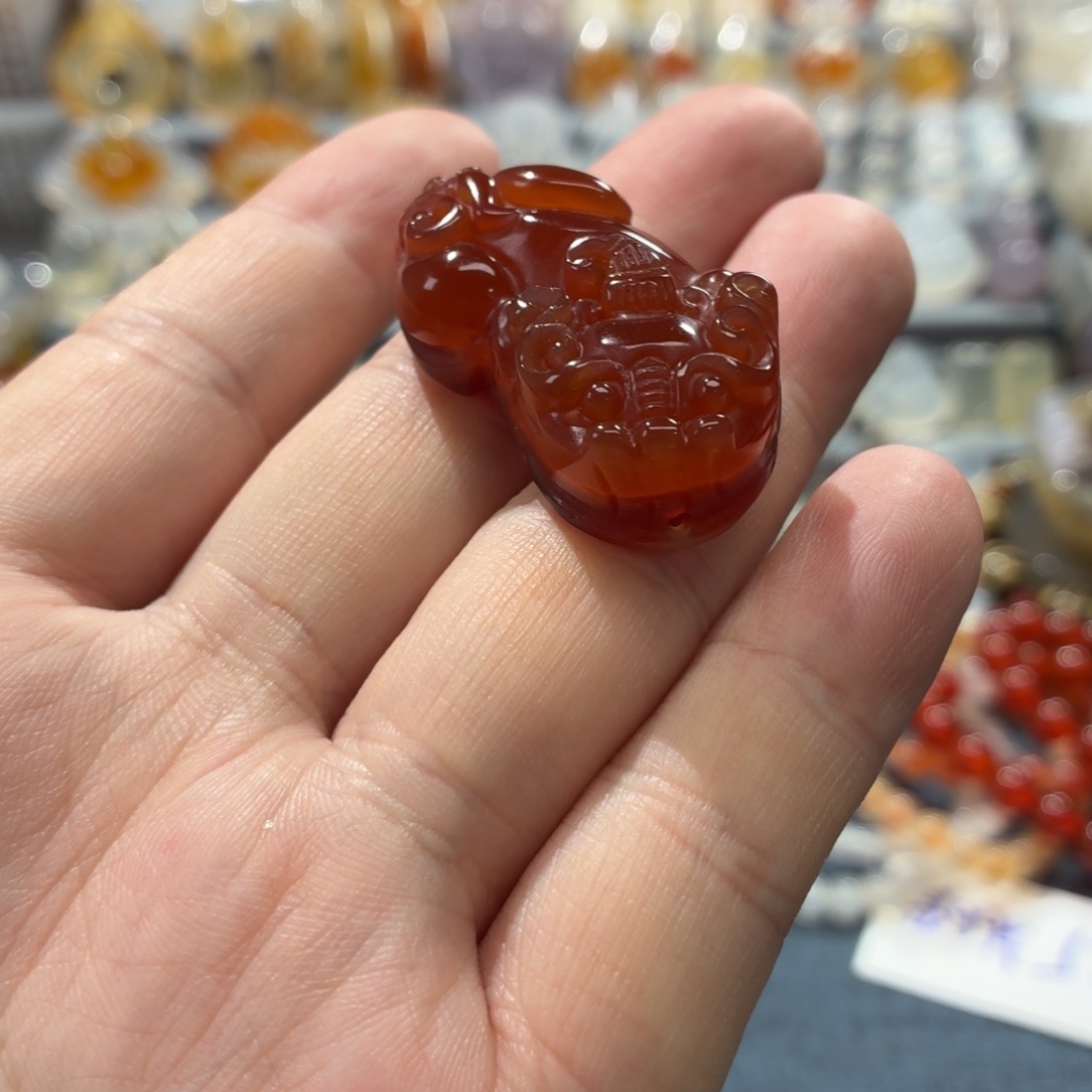 玛瑙/玉髓未镶嵌吊坠(不含链)