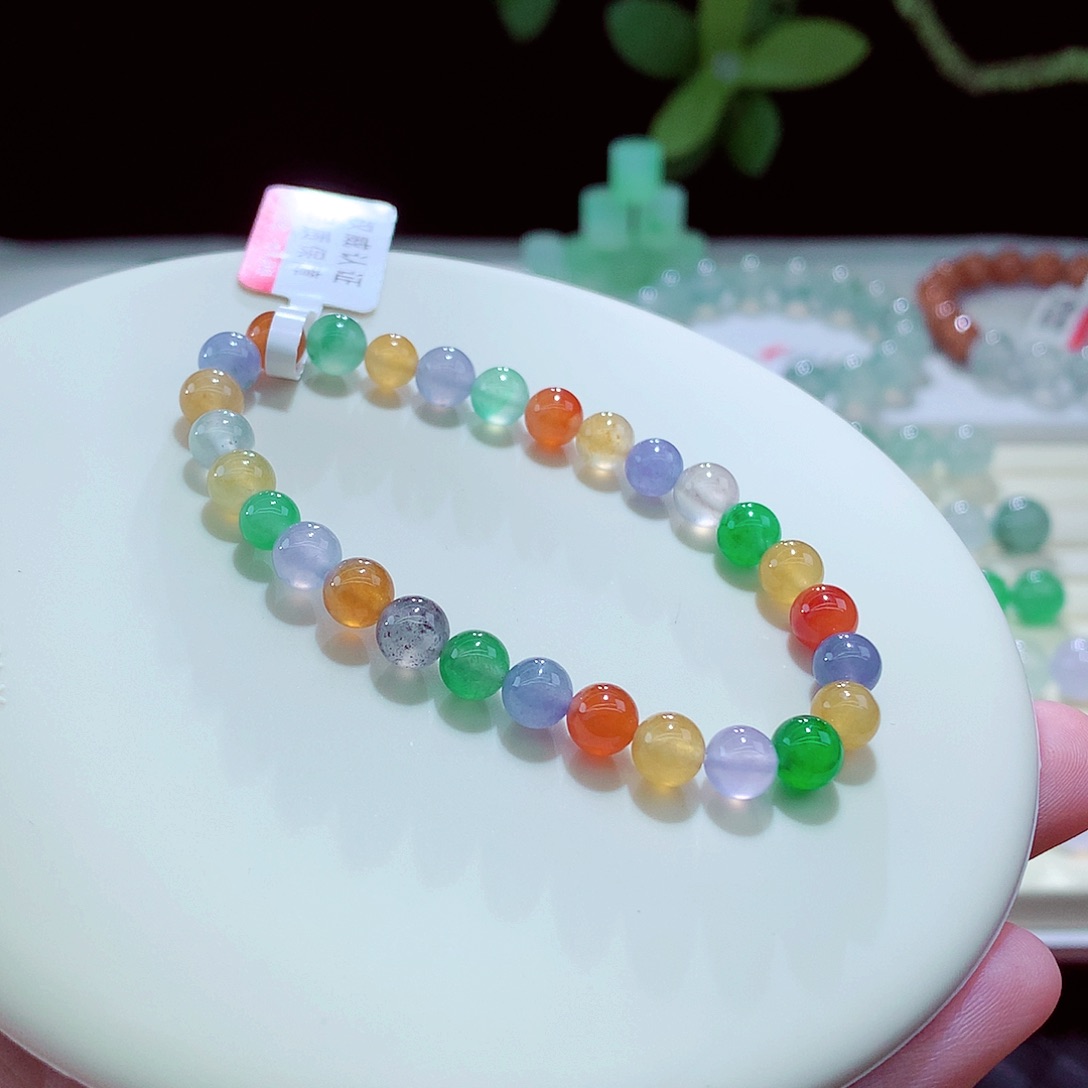 未镶嵌手链翡翠巨巨巨推荐！多宝单圈卡6+