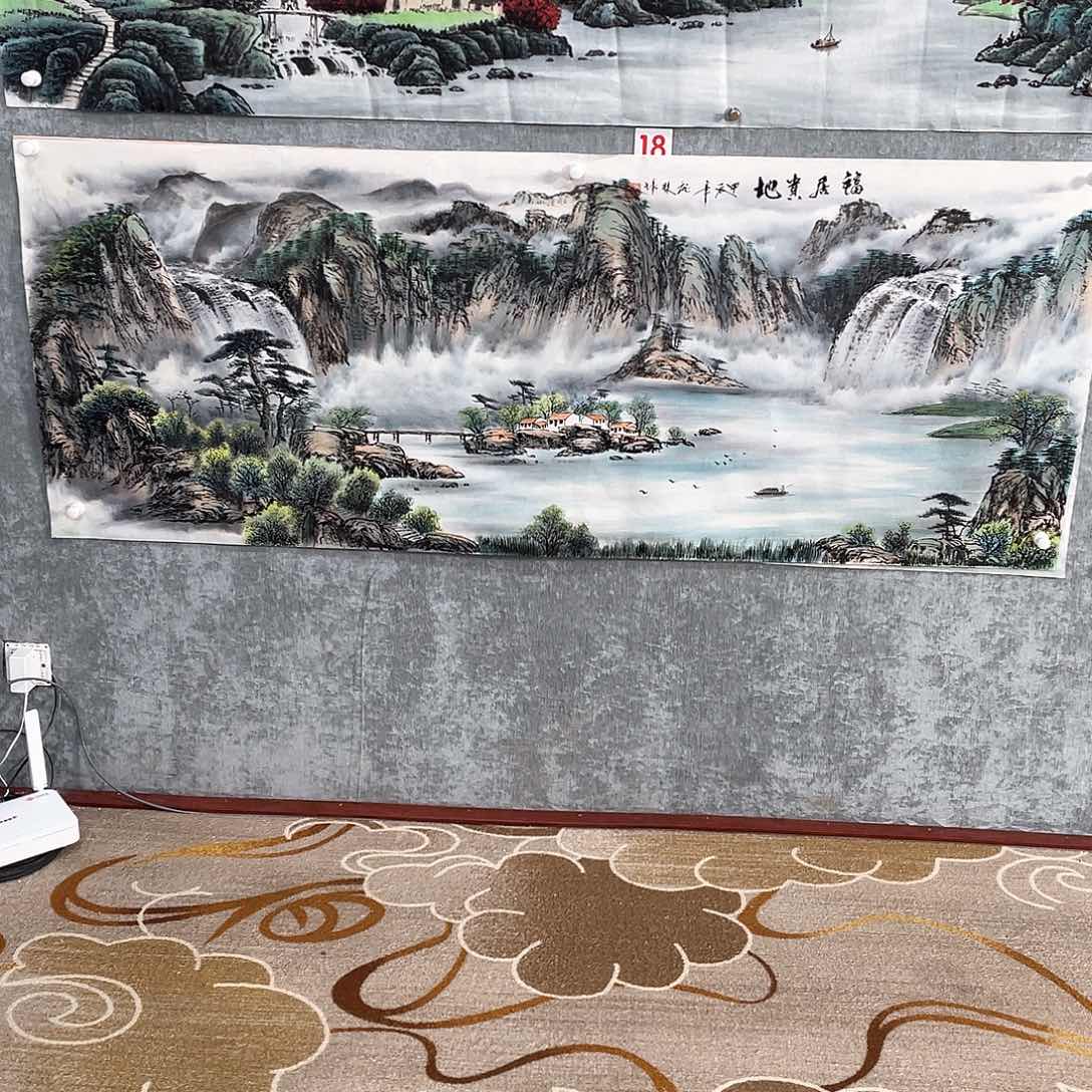 国画小****✨绘画作者庞林画心