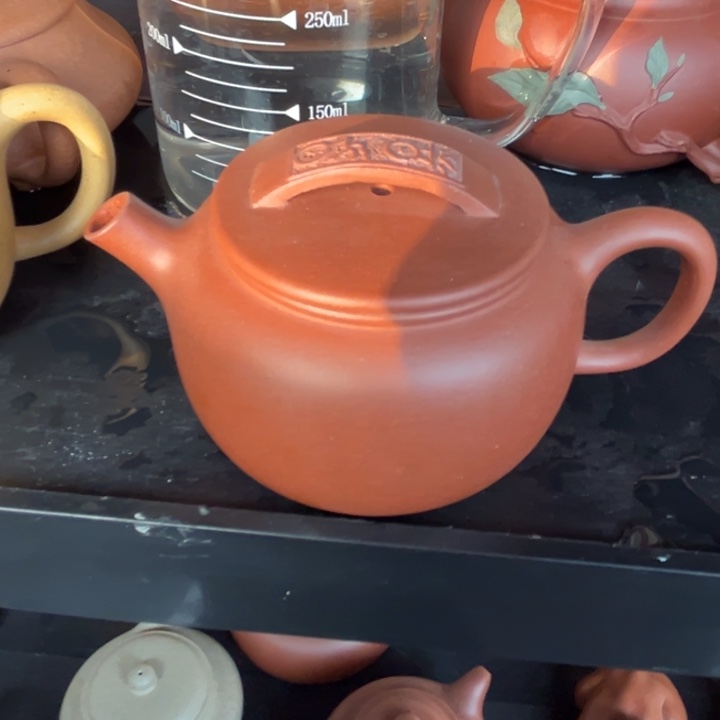 紫砂茶案瑕疵圆汉瓦底槽清