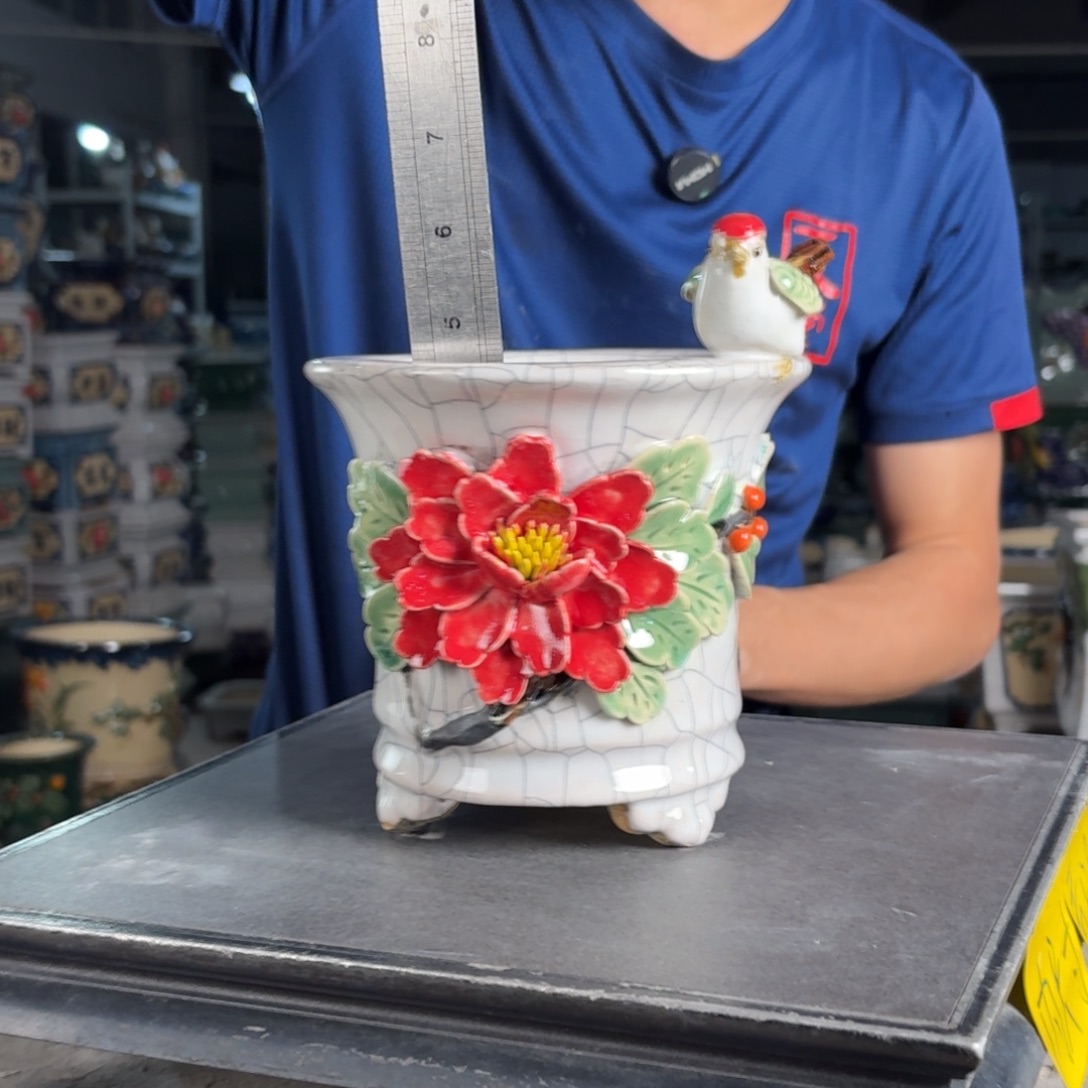 一风堂石湾花盆 内11*12