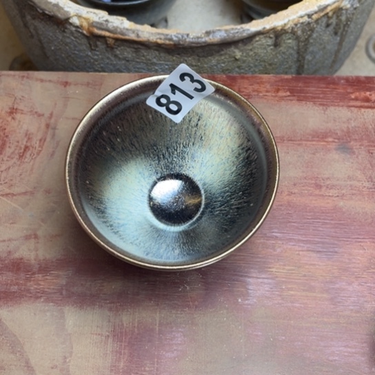 茶盏沐雨茶器柴烧主人杯