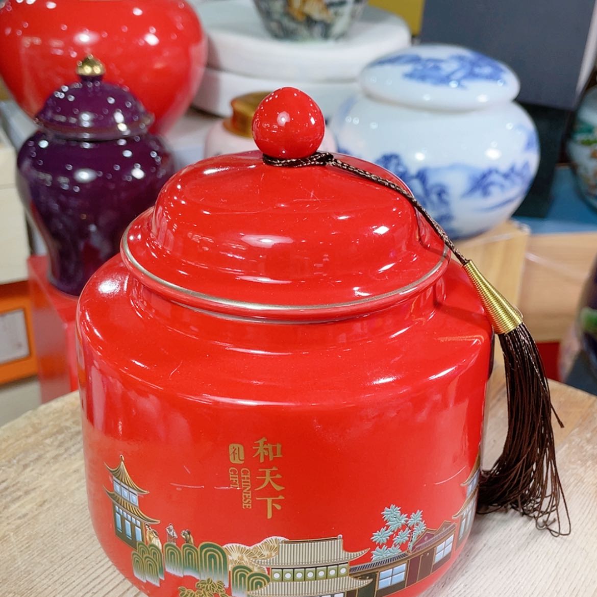 【闪购商品】罐陶瓷茶叶罐密封罐