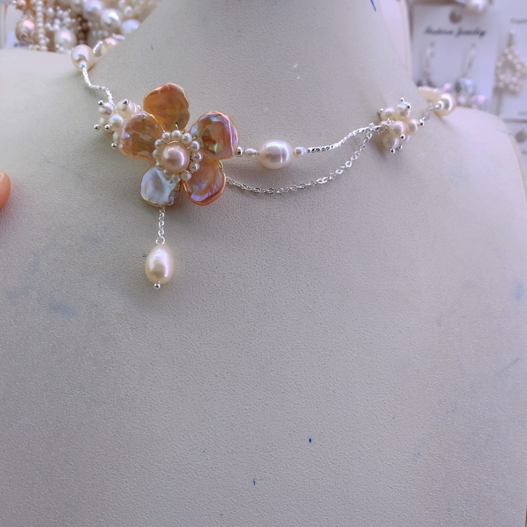 淡水珍珠未镶嵌项链