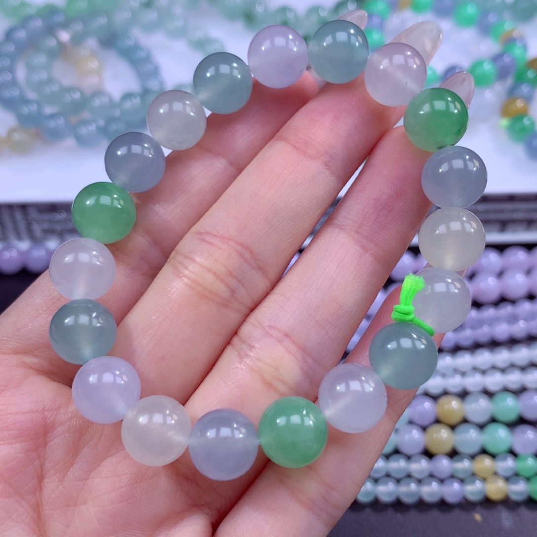 翡翠未镶嵌手链翡翠