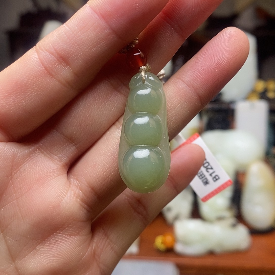 和田玉1未镶嵌吊坠