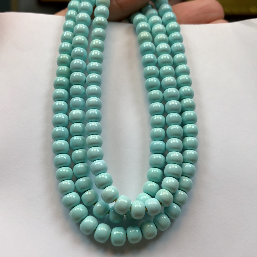 绿松石长链未镶嵌