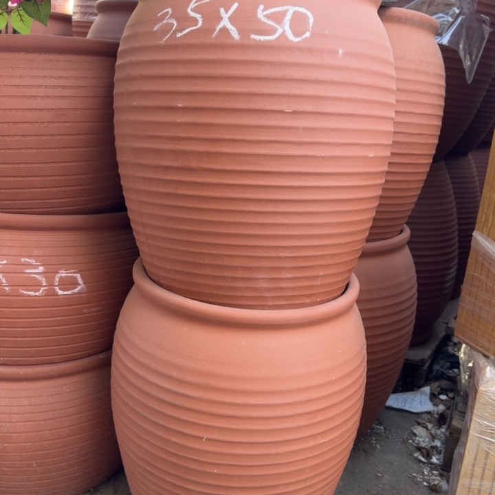 花盆紫砂口35高50宜兴紫砂 粗糙