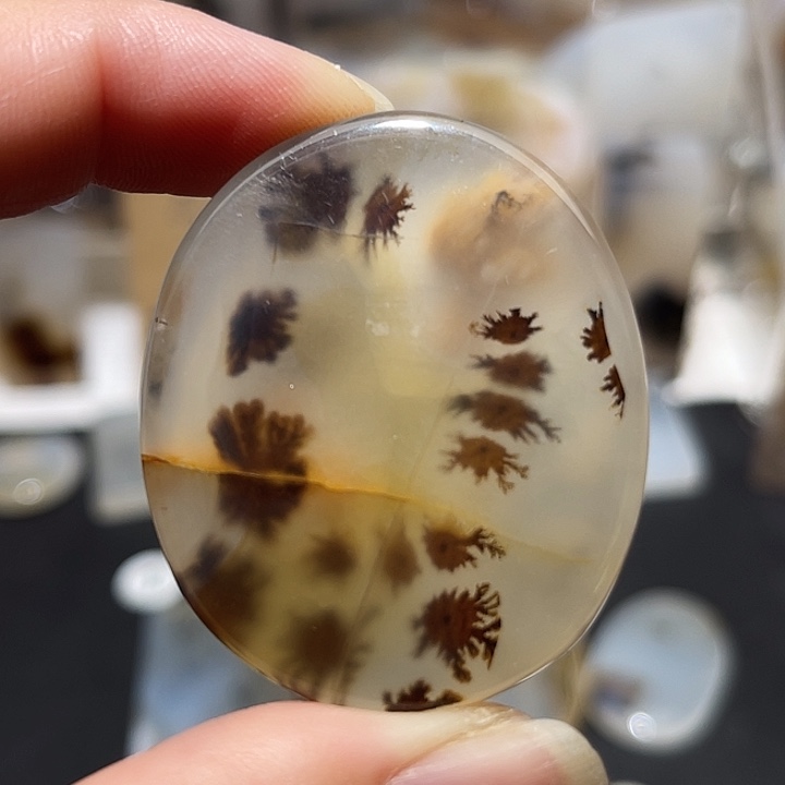 玛瑙/玉髓玉牌未镶嵌