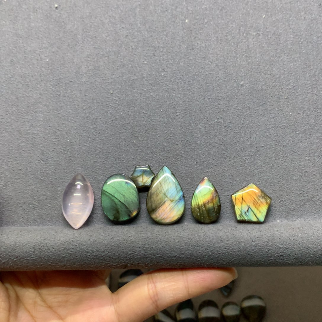 未镶嵌长石吊坠(不含链)