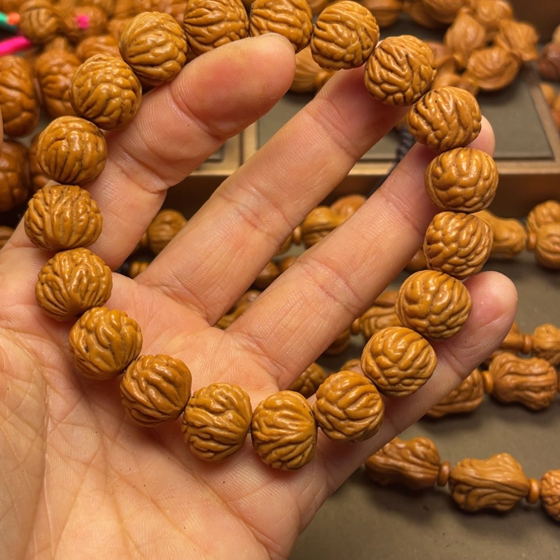 手串桃核龙纹桃核8