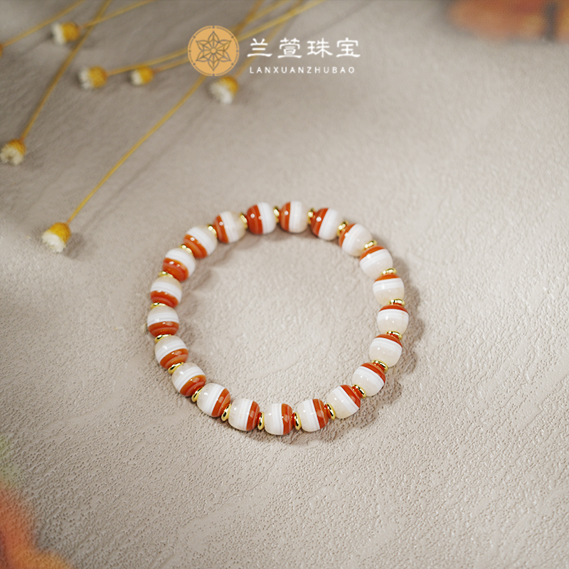 【兰萱 • 新玛瑙缘煜工艺系列】药师手链款 多样性发货 只发其一 52