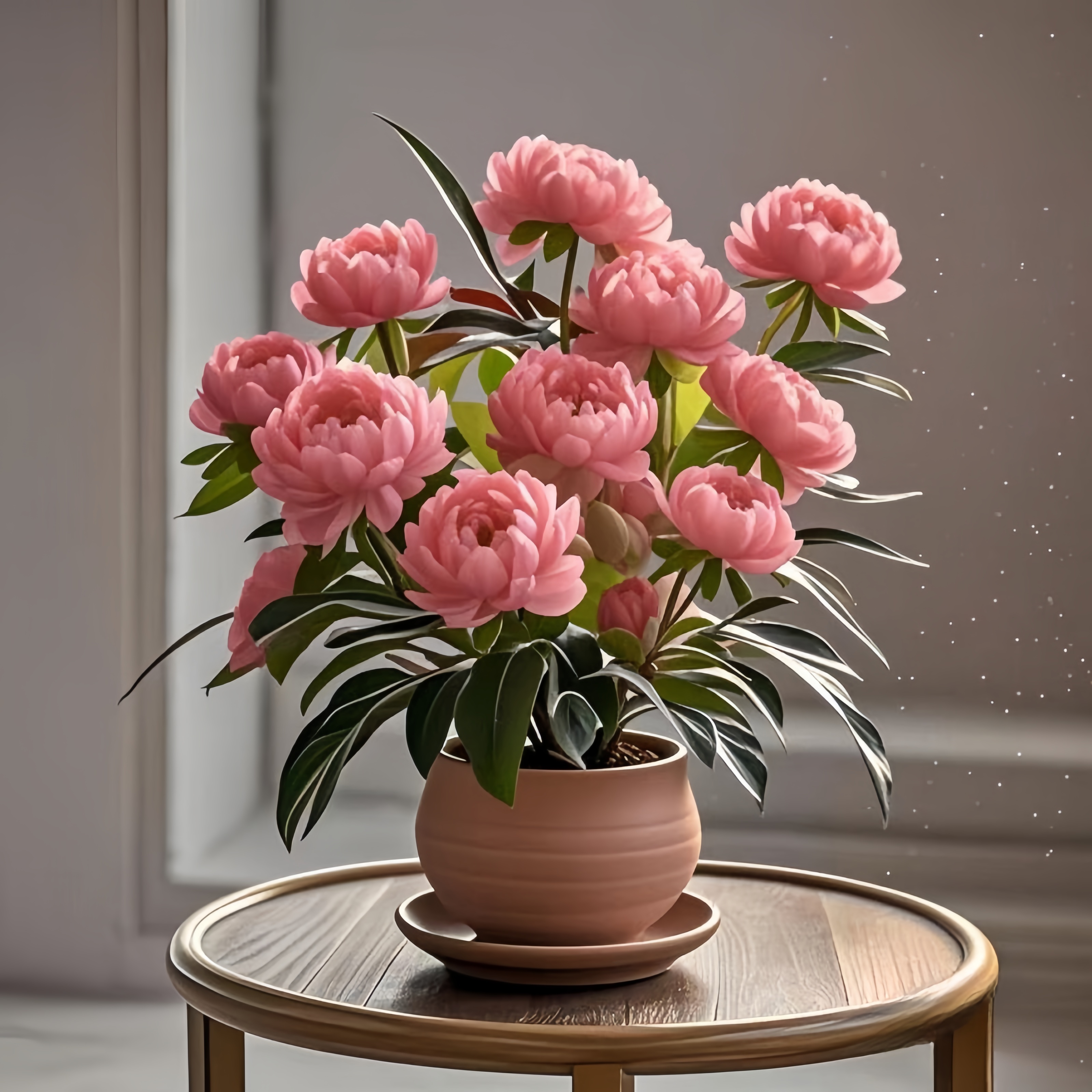 【新品】五彩紫竹花浓香懒人好养重瓣大花四季开花阳台花卉盆栽绿植