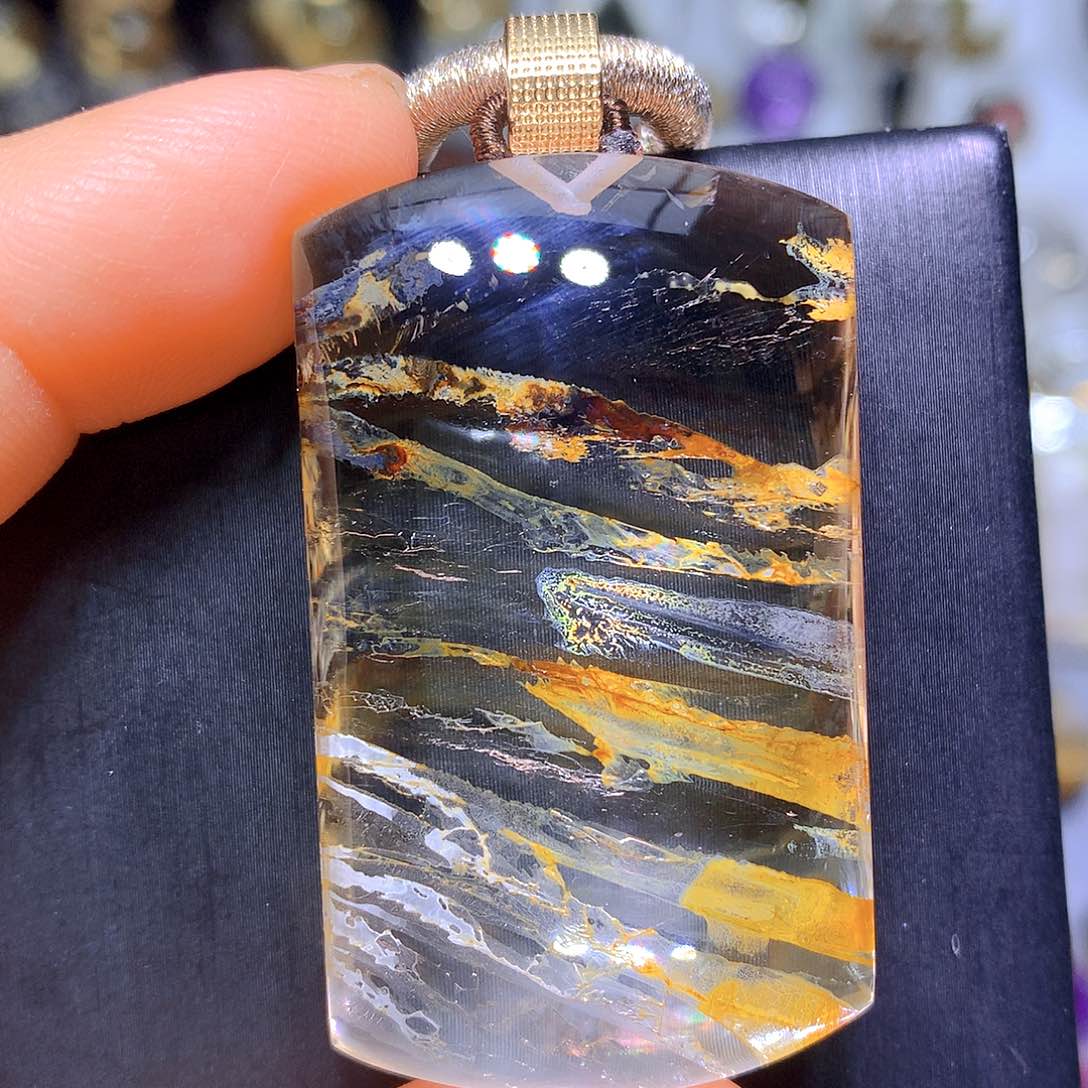 水晶吊坠未镶嵌天然水晶