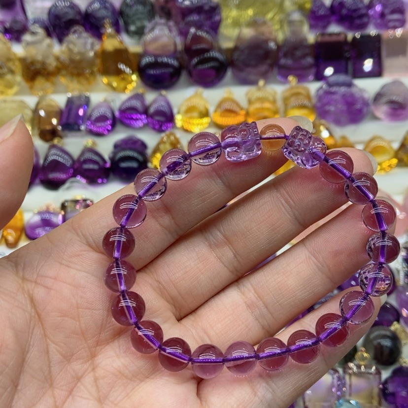 【闪购商品】水晶水晶手链未镶嵌