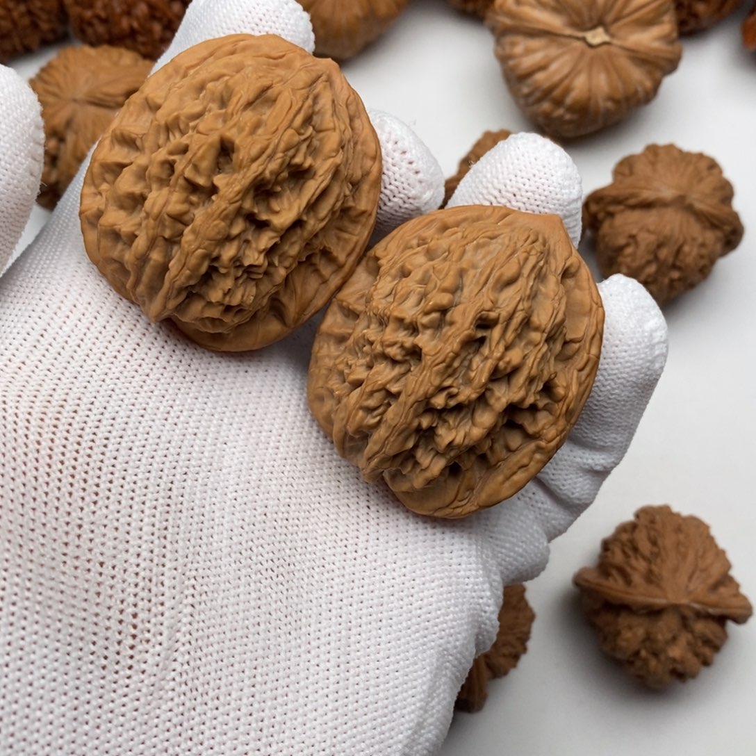 吊坠文玩核桃虎头39➕