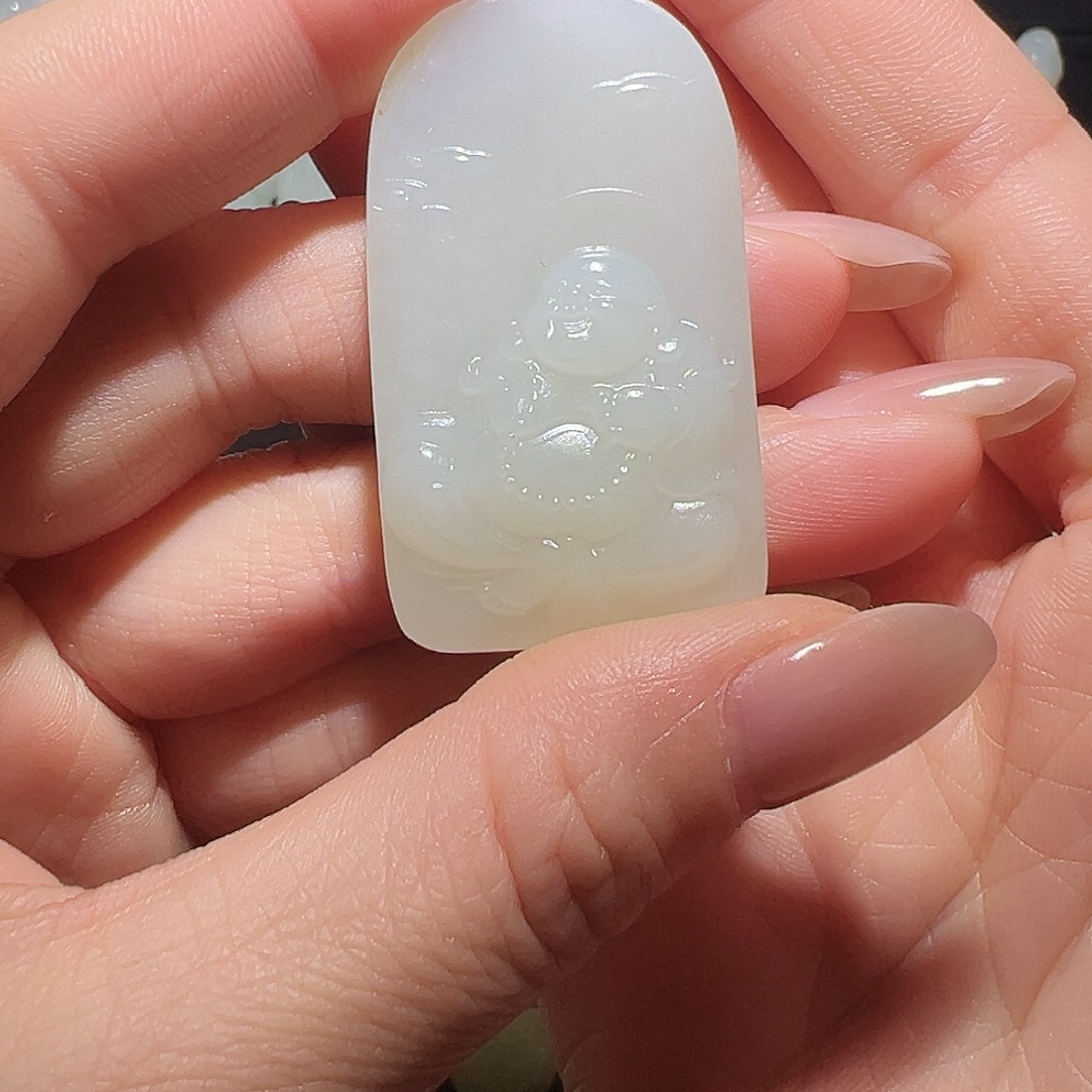 颈饰未镶嵌和田玉不****囡