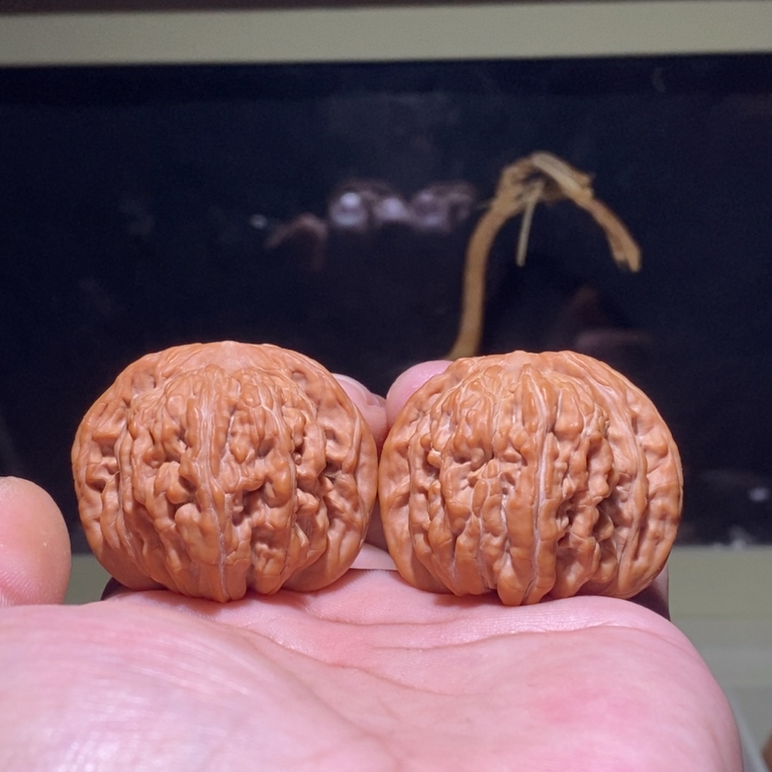 文玩核桃吊坠四座楼