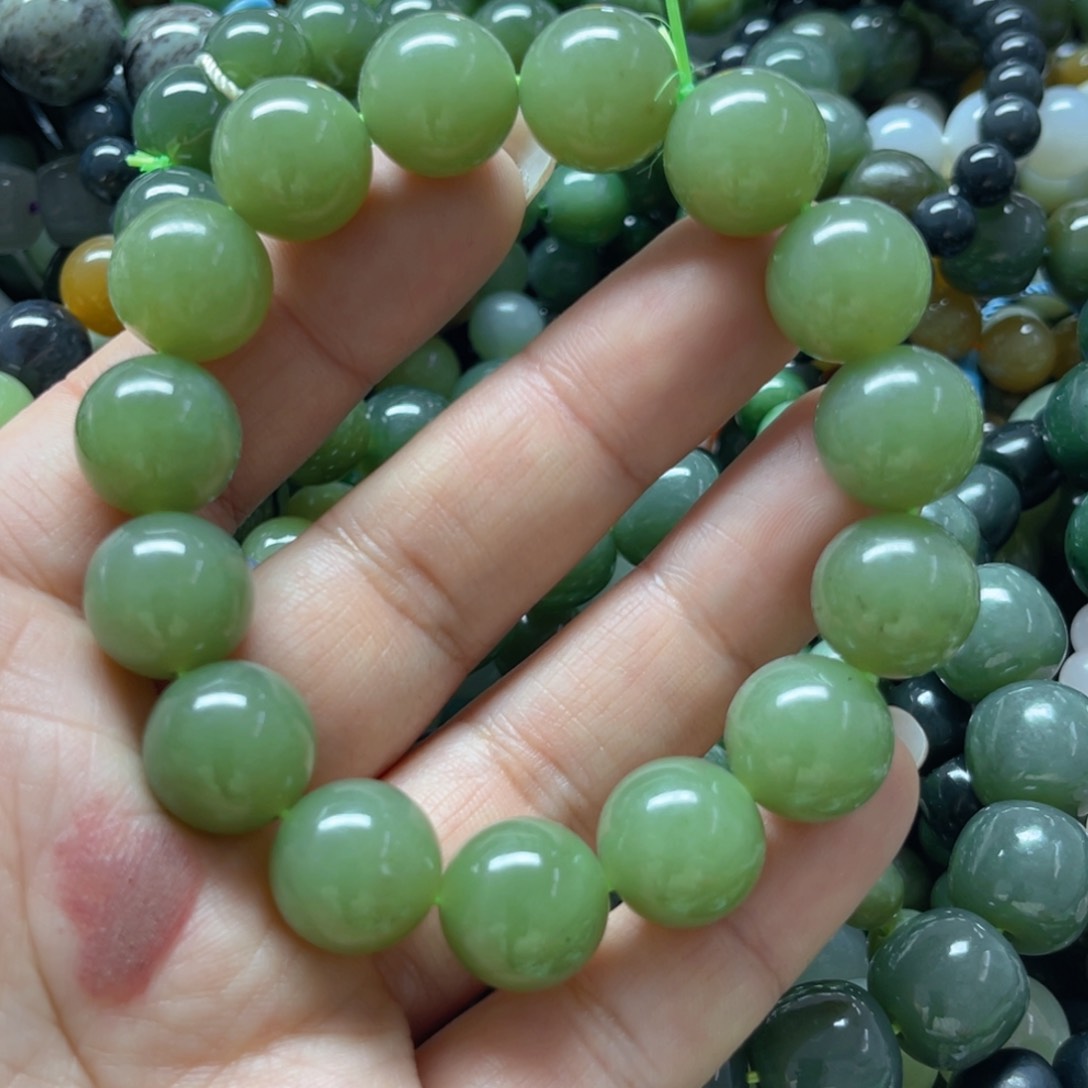 和田玉手链未镶嵌