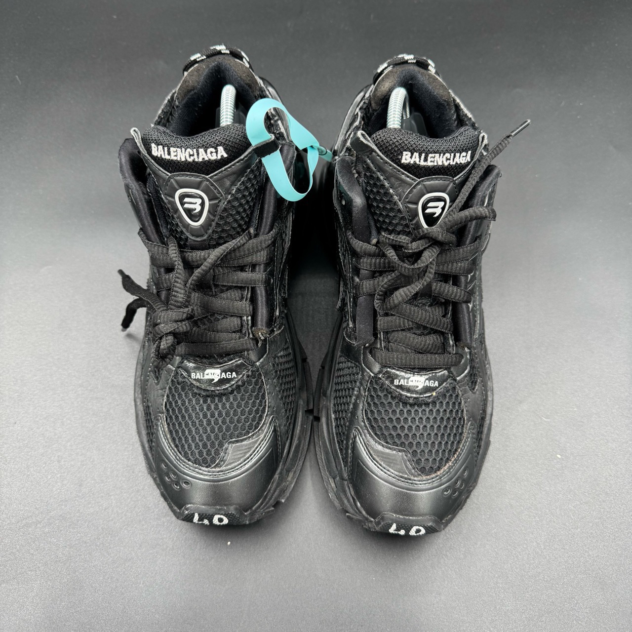 95新 Balenciaga/巴黎世家 Runner 黑色运动鞋 40码/95新/无配件