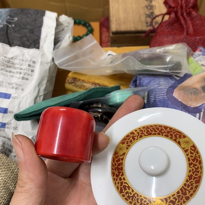 瓷片哈中古工艺品一件