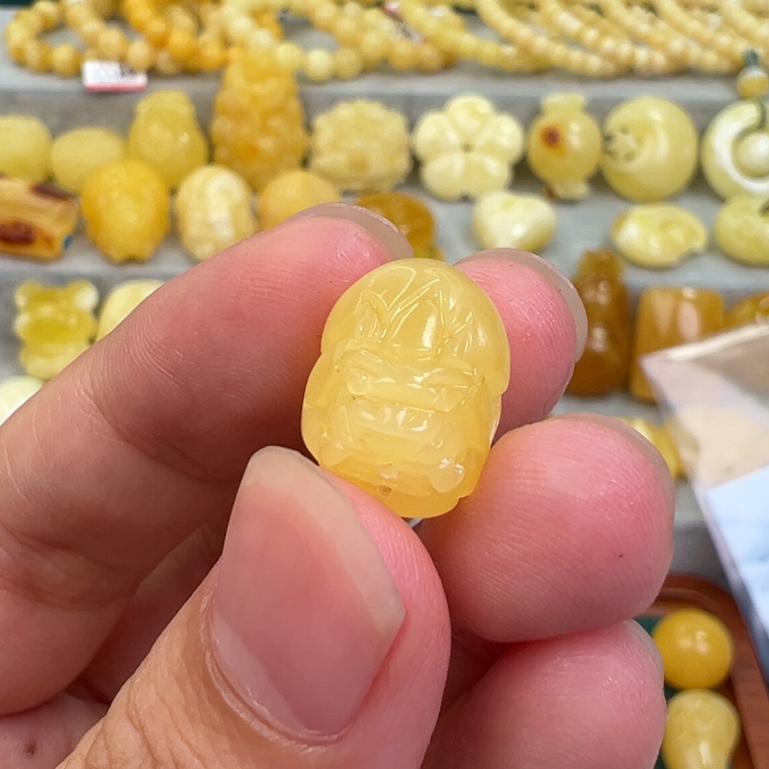 琥珀手链未镶嵌蜜蜡