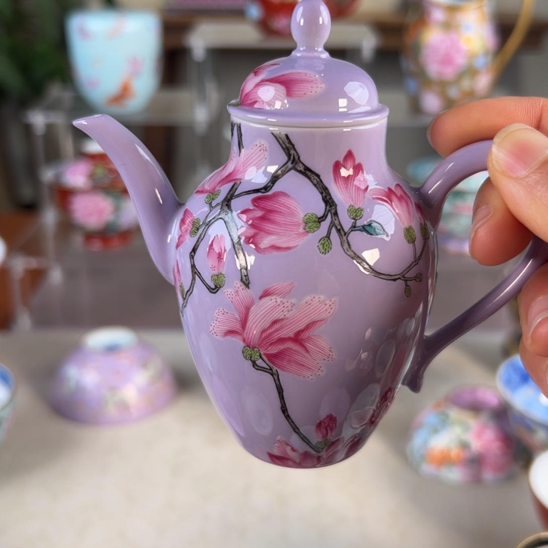 纯手工手绘 高端茶器