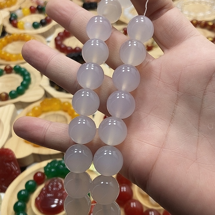 未镶嵌手链玛瑙/玉髓朱*森