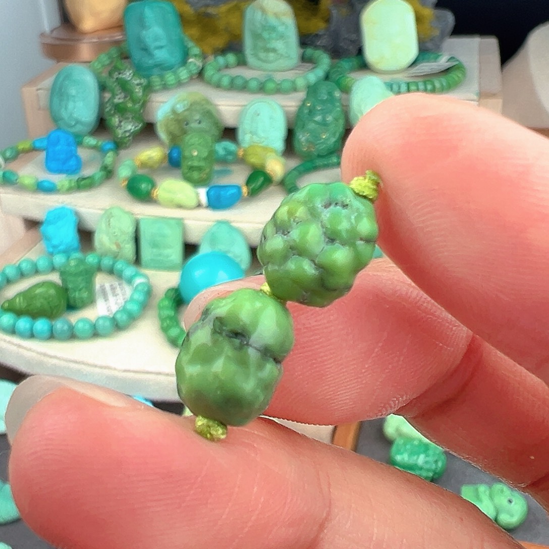 绿松石未镶嵌主播万珍