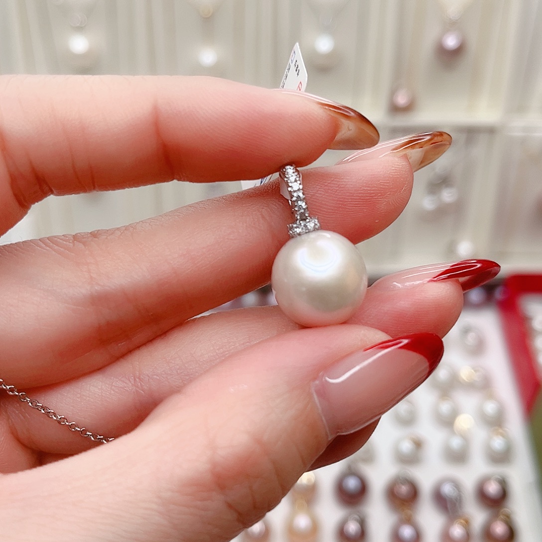 合金吊坠(赠链)淡水珍珠