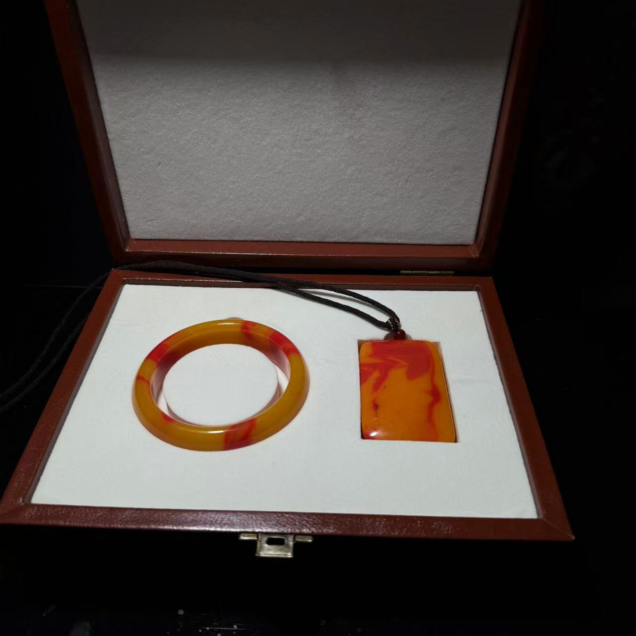 首饰袋 X329 万物百草/圆环手镯无事牌套装