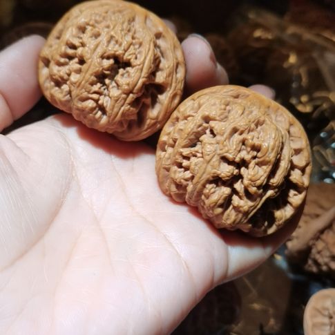 猴头核桃吊坠听*47.5粗筋