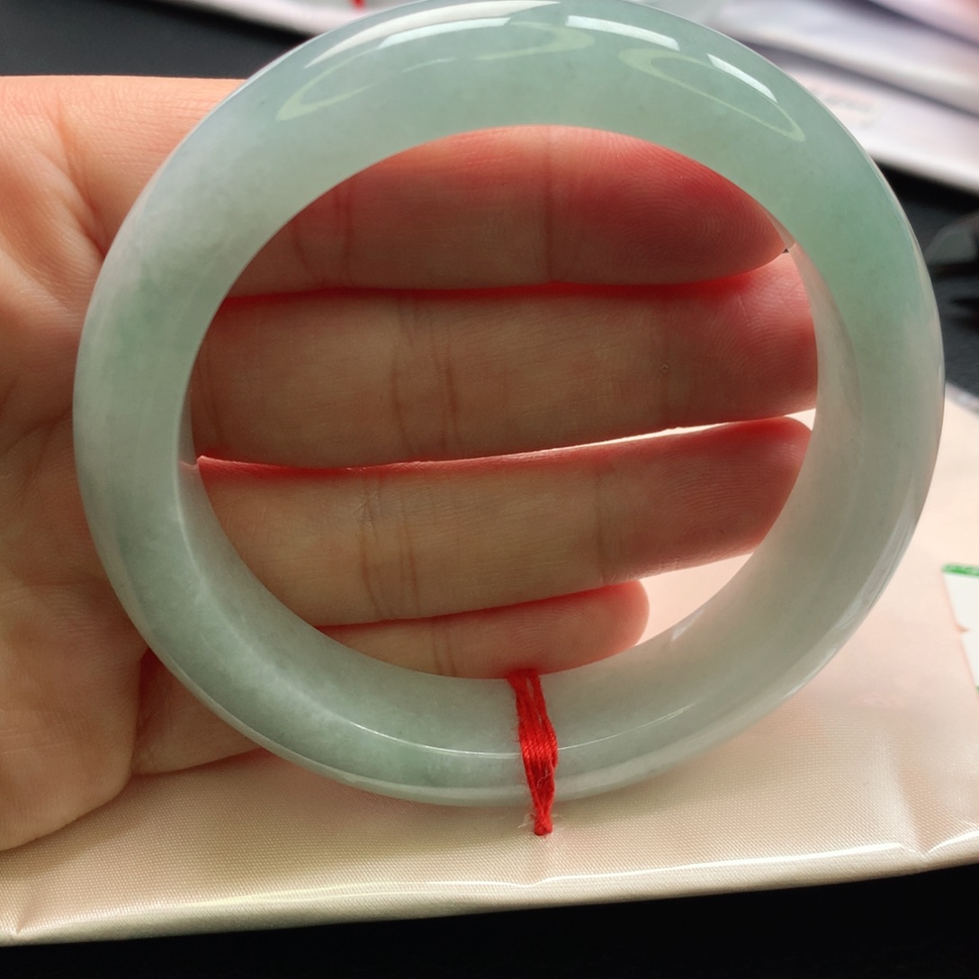 翡翠手镯未镶嵌缅甸翡翠5960